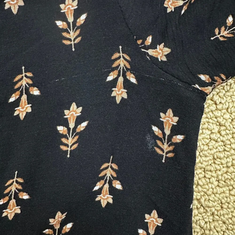 Sadie & Sage Romper Floral Long Sleeve Small Forest Fairy Boho Prairie